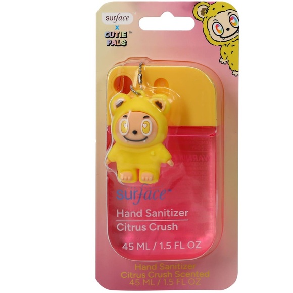 Cutie Pals Hand Sanitizer with Fuzzy Monster Keychain - Picture 6 of 13